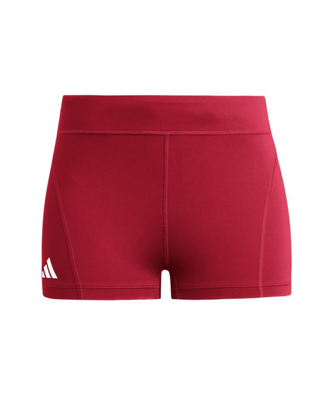 Mallas de Running adidas Adizero Booty Mujer Rojo