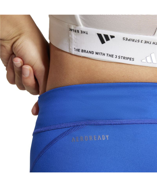 Malhas de Running adidas Adizero Booty Mulher Azul