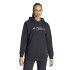 Sweat de Montagne adidas Terrex Multi Large Logo Hoody Femme Noir