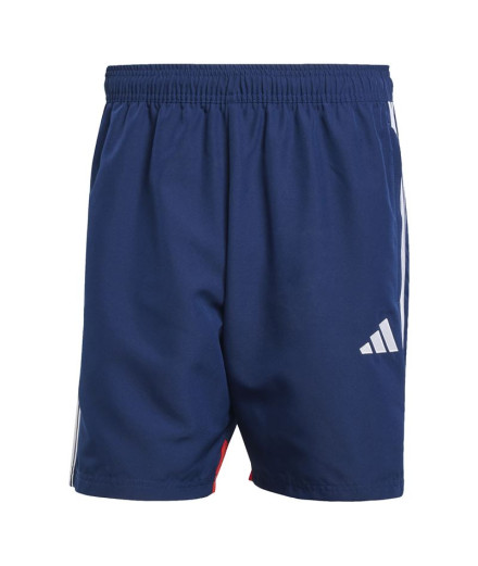 Pantalons de Football adidas Tiro Es Homme Bleu Marine/Rouge
