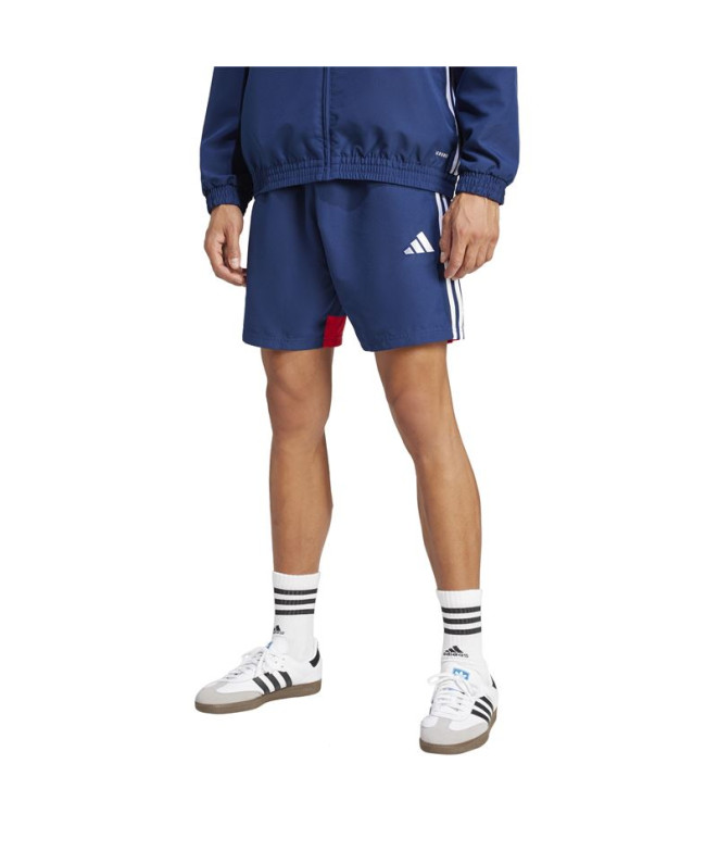 Pantalons de Football adidas Tiro Es Homme Bleu...