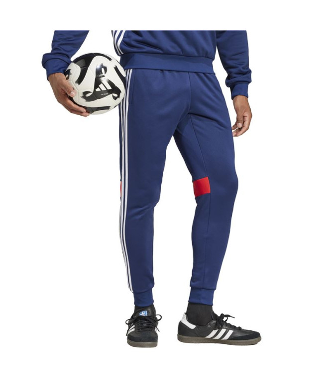 Pantalons de Football adidas Tiro Es Homme Bleu...