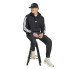 Sweat adidas 3 Bandas French Terry Hd Homme Noir/Blanc