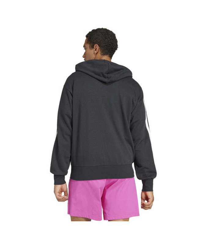 Moletom adidas 3 Bandas French Terry Fz Hd...