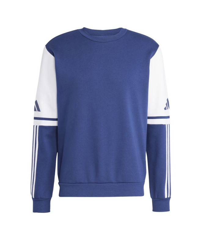 Sudadera de Fútbol adidas Squadra25 Sw Crew Hombre Azul/Blanco