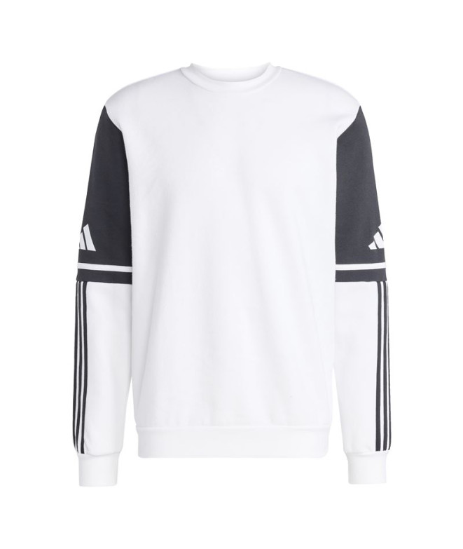 Sudadera de Fútbol adidas Squadra25 Sw Crew Hombre Blanco