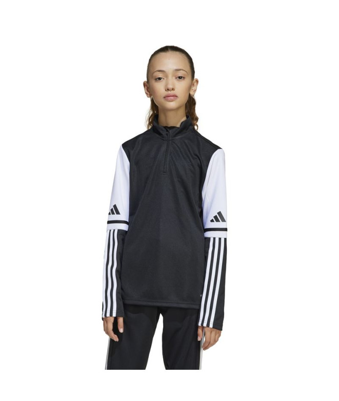 Camiseta de Fútbol adidas Squadra25 Tr Top Infantil Negro/Blanco