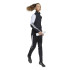 Veste de Football adidas Squadra25 Tr Enfant Noir/Blanc