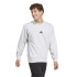 Moletom adidas Feelcozy Swt Homem Cinza/Preto
