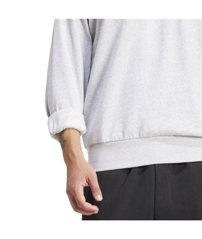 Sweat adidas Feelcozy Swt Homme Gris/Noir