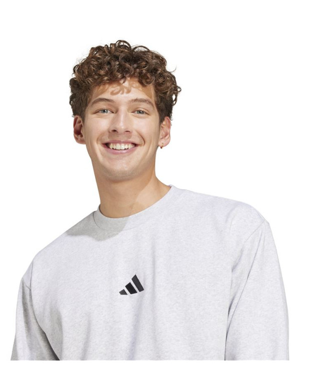 Sweat adidas Feelcozy Swt Homme Gris/Noir