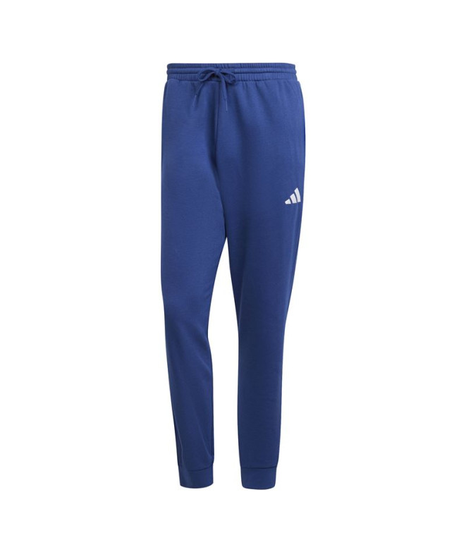 Pantalones adidas Feelcozy Hombre Azul Oscuro/Blanco