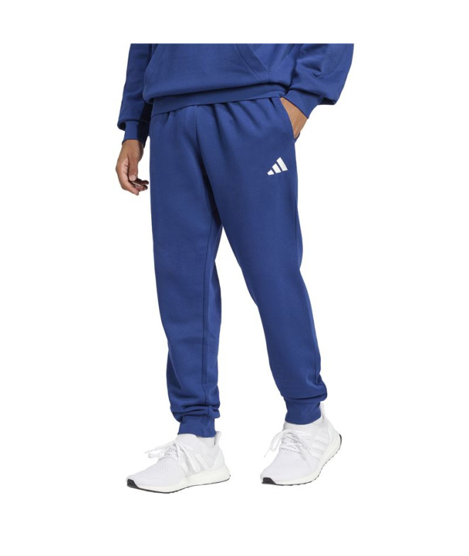 Calça adidas Feelcozy Homem Azul Escuro/Branco