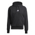 Sudadera adidas Feelcozy Hd Hombre Negro/Blanco