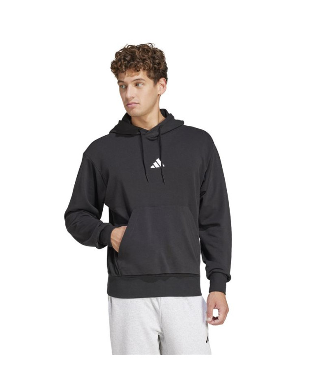 Sweat adidas Feelcozy Hd Homme Noir/Blanc