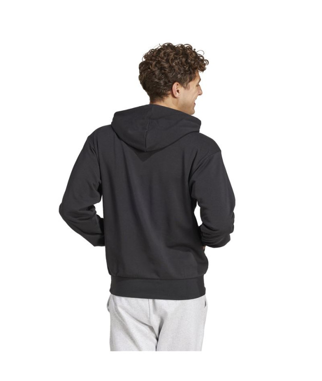 Moletom adidas Feelcozy Hd Homem Preto/Branco
