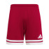Pantalons de Football adidas Squadra25 Sho Homme Rouge