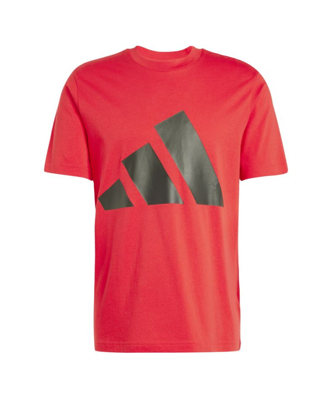 Camiseta adidas Bl Sj Hombre Rubpur/Negro