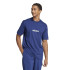 T-shirt adidas Lin Sj Homme Bleu Foncé/Blanc