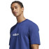 Camiseta adidas Lin Sj Homem Azul Escuro/Branco