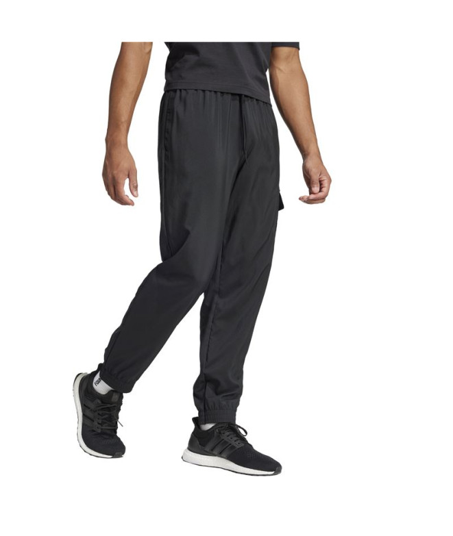 Calça adidas Sl Cargo Homem Preto/Branco