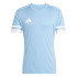 Camiseta de Futebol adidas Squadra25 Jsy Homem Azul/Branco