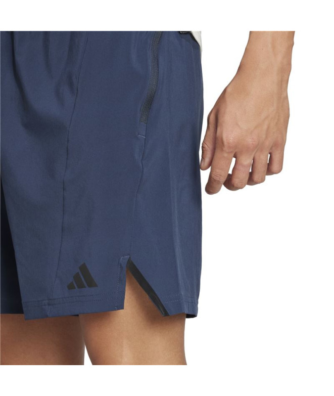 Pantalones de Fitness adidas D4T Short Hombre Azul