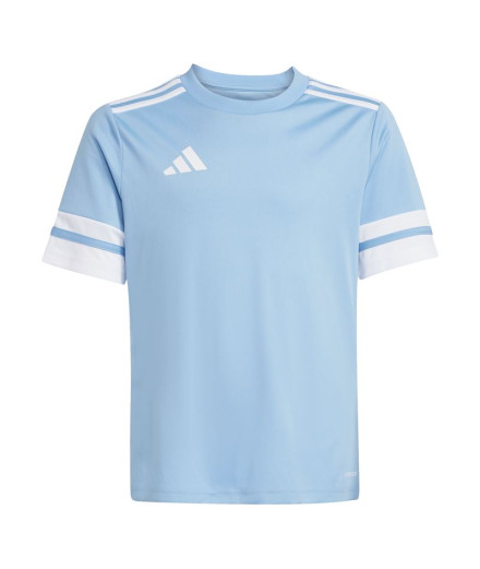 T-shirt de Football adidas Squadra25 Jsy Enfant Bleu/Blanc