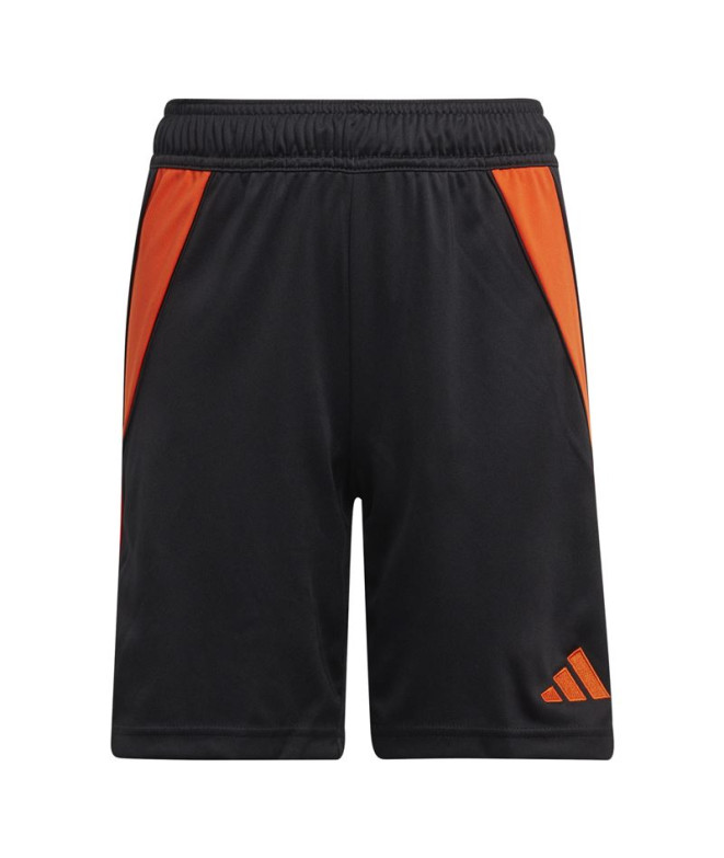 Pantalón de Fútbol adidas Tiro24 Short Infantil Negro