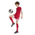 Calça de Futebol adidas Squadra25 Sho Infantil Vermelho