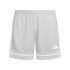 Calça de Futebol adidas Squadra25 Sho Infantil Cinza/Cinza/Branco