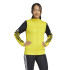 Moletom de Futebol adidas Squadra25 Hood Infantil Amarelo/Preto