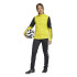 Moletom de Futebol adidas Squadra25 Hood Infantil Amarelo/Preto