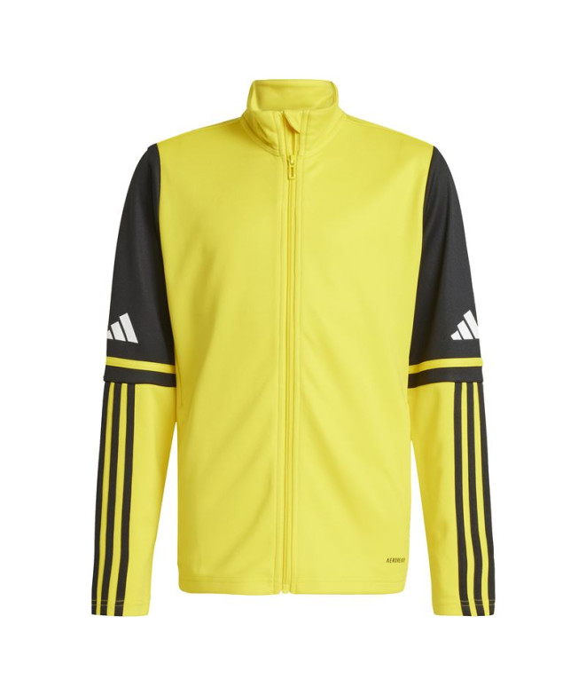 Chaqueta de Fútbol adidas Squadra25 Tr Infantil Amarillo/Negro