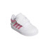 Chaussures adidas Rapid Court Mid Enfant Blanc