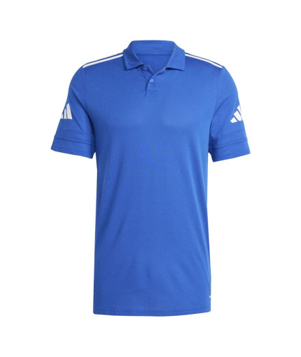 Polo de Football adidas Squadra25 Homme Bleu/Blanc