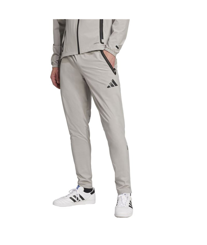 Pantalones de Fútbol adidas Tiro25C Vt Hombre Gris
