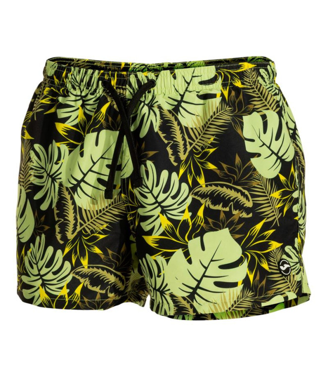 Maillot de bain De Plage et piscine Joma Santa Mónica Lima Noir Enfant