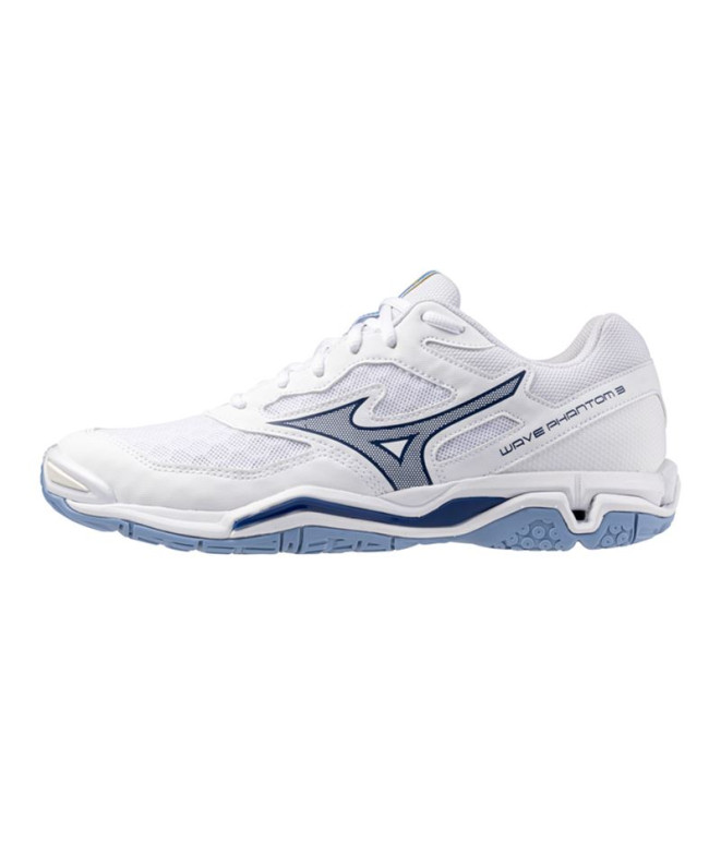 Chaussures de Handball Mizuno Wave Phantom 3 Blanc