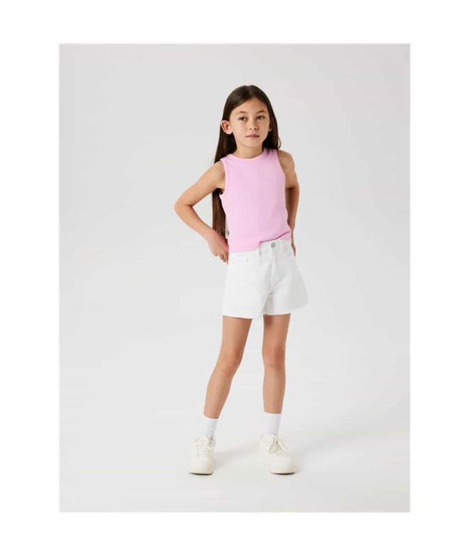Pantalón name it Nkfrose Mom Twi 3248-Tw Tb Lucent White Niña
