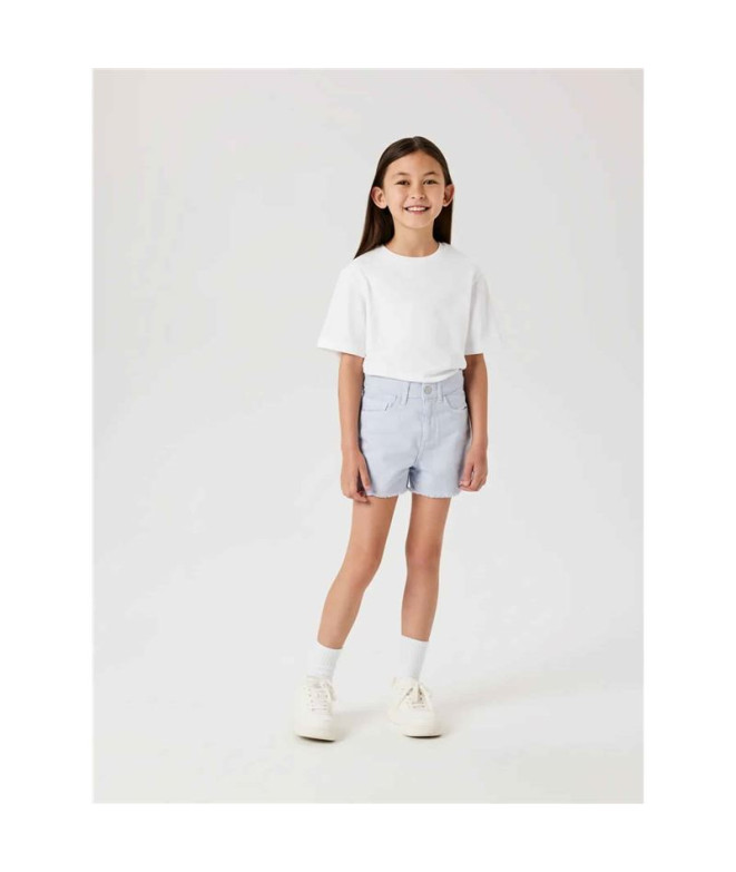 Pantalon nommez-le Nkfrose Mom Twi 3248-Tw Tb Xenon Blue Fille