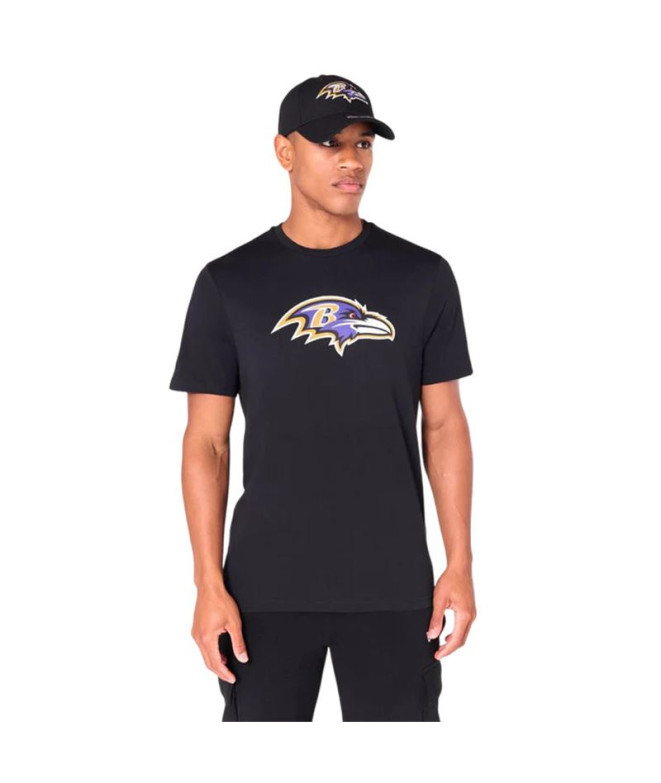 Camiseta New Era NOS NFL REGULAR Baltimore Ravens BLKWHI Hombre