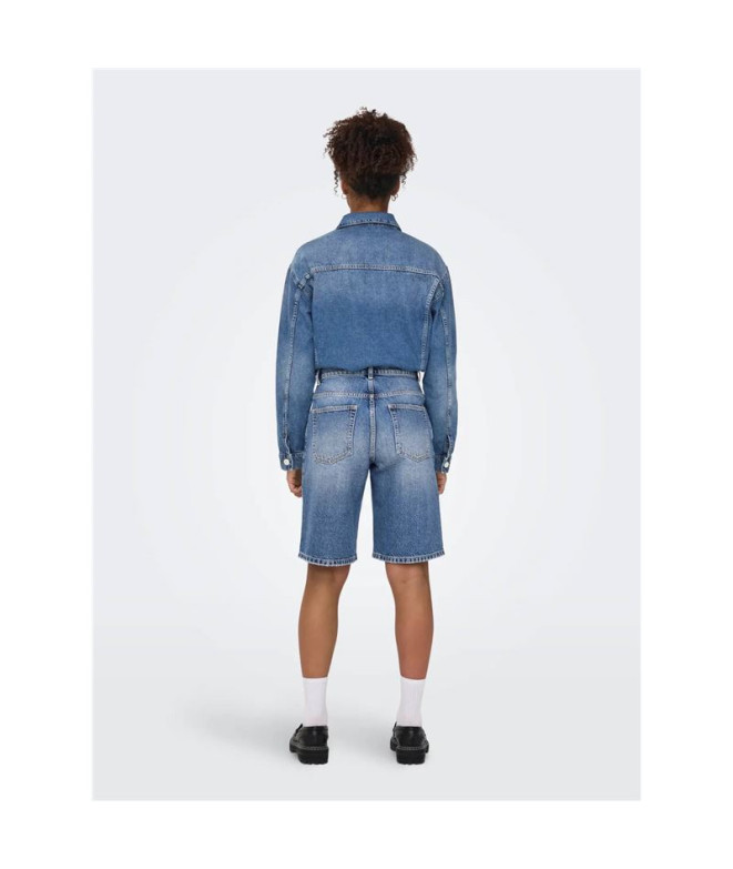 Pantalon Only Onlmate Reg Baggy Long Shorts Dnm...