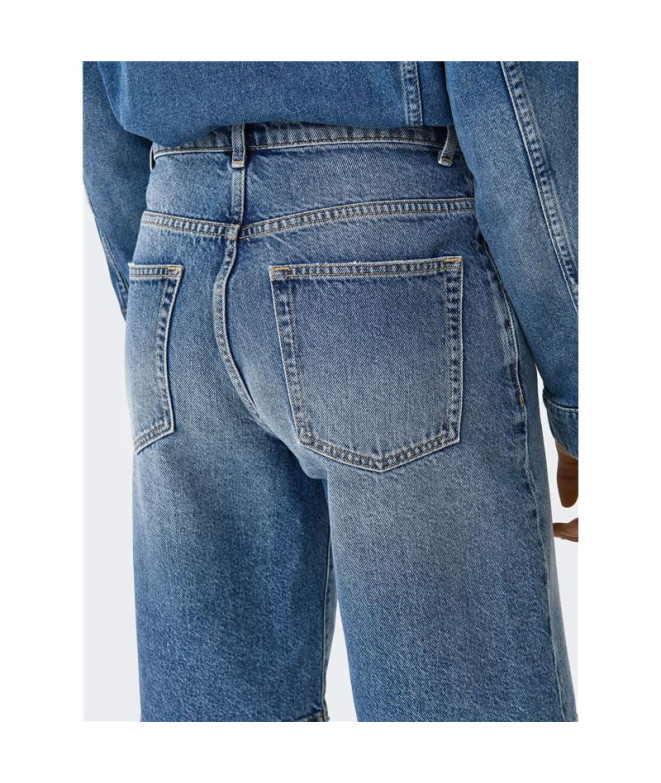 Pantalon Only Onlmate Reg Baggy Long Shorts Dnm...