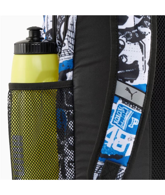 Mochila Puma Academy Aop Bac, Preto, Homem