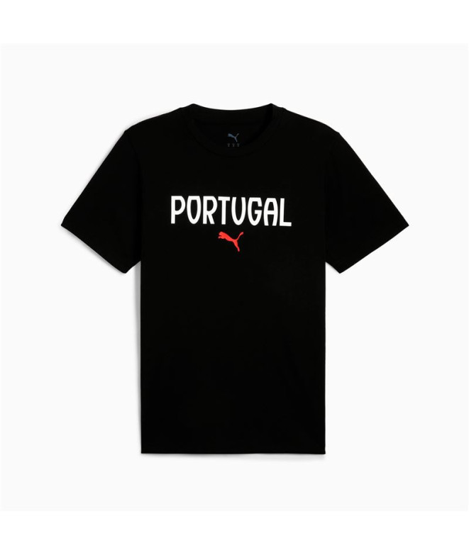Camiseta de Fútbol Puma Fpf Ftblnrgy , Black, Hombre
