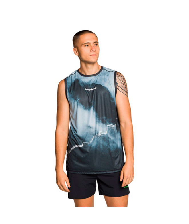 T-shirt Trangoworld Merles Homme Noir