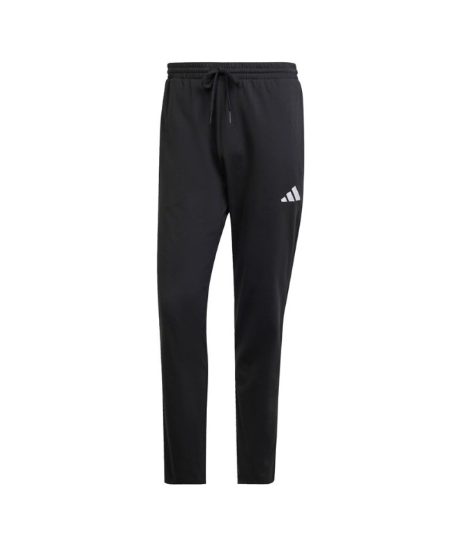 Pantalones adidas Small Logo Hombre Negro/Blanco