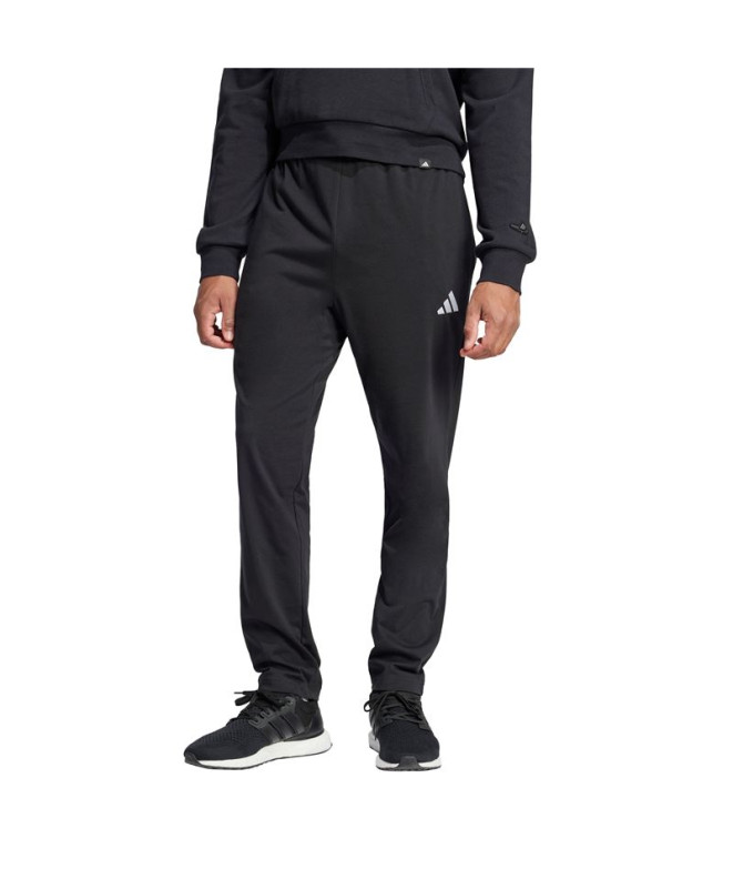 Calça adidas Small Logo Homem Preto/Branco