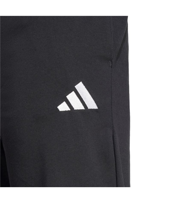 Calça adidas Small Logo Homem Preto/Branco